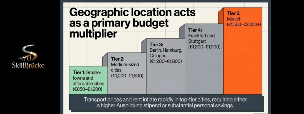 Cost Differences Between German Cities